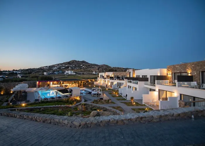 Hotell Bianco A Nero Mykonos Plintri