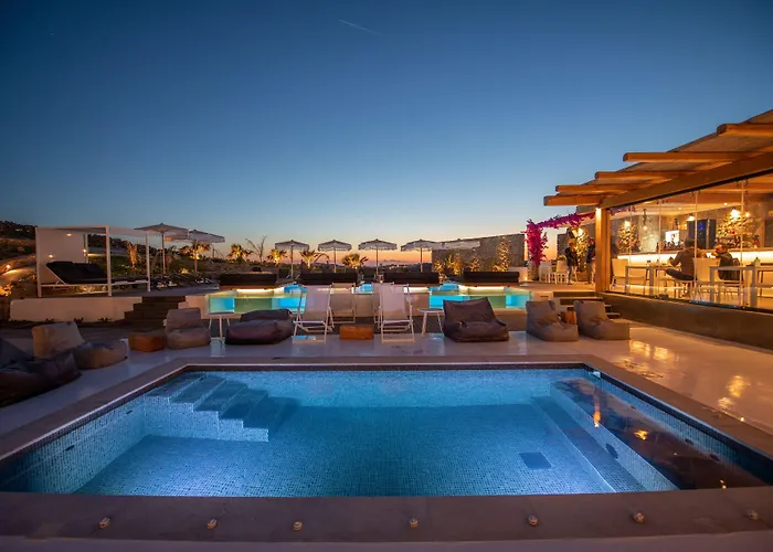 Hotell Bianco A Nero Mykonos Plintri